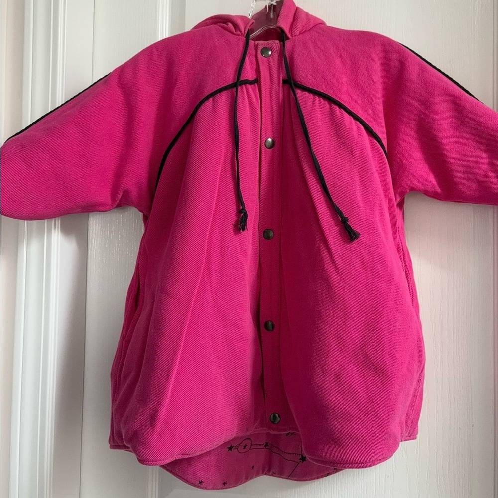 Pink Kids Puffer Jacket - Picture 6 of 9